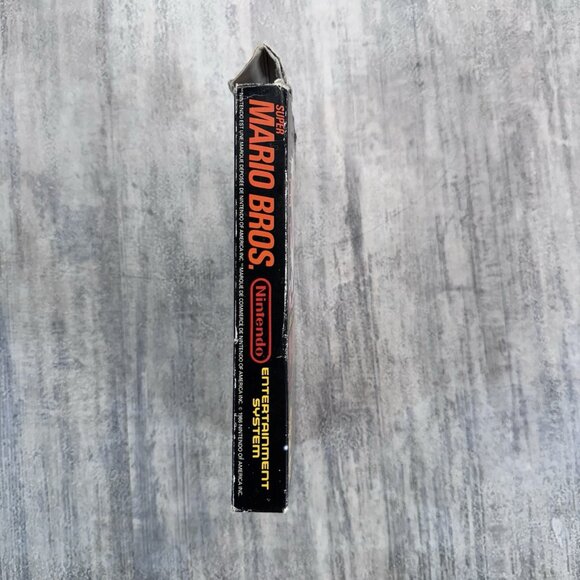 Super Mario Bros 1 (NES, 1985) Authentic Complete CIB Manual TESTED Mattel - Picture 11 of 16